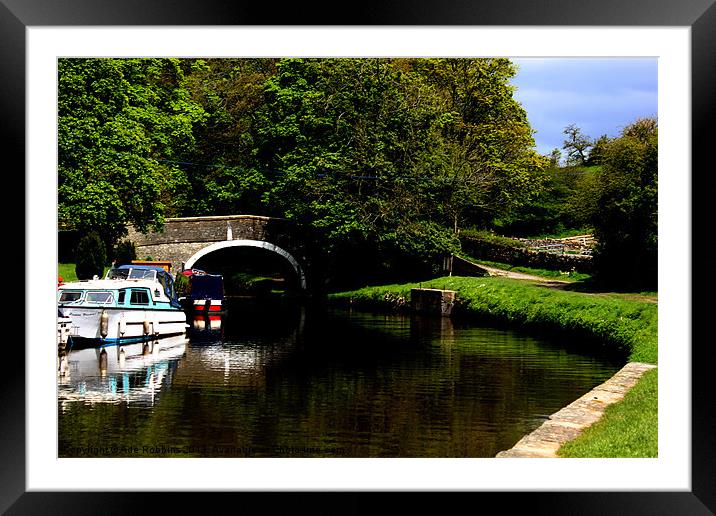 Natural Toe Path Walk Framed Mounted Print by Ade Robbins