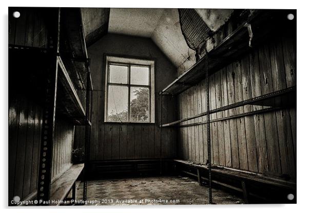 The old Cloakroom Acrylic by Paul Holman Photography