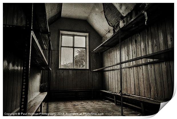 The old Cloakroom Print by Paul Holman Photography