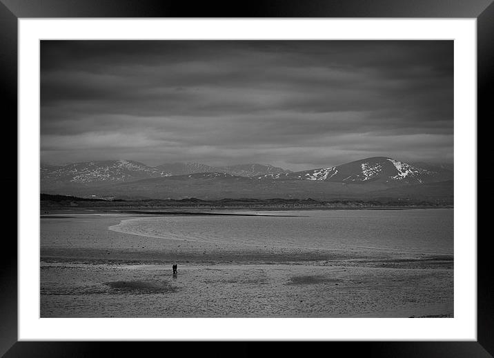 That tiny feeling Framed Mounted Print by Leon Conway