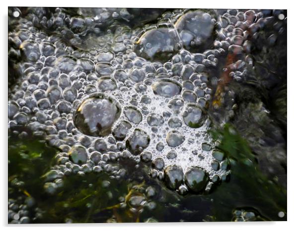 Bubbles Acrylic by David Pyatt
