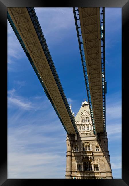 Tower Bridge London Framed Print by David Pyatt