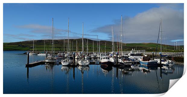 Sunset Dingle Bay Print by barbara walsh