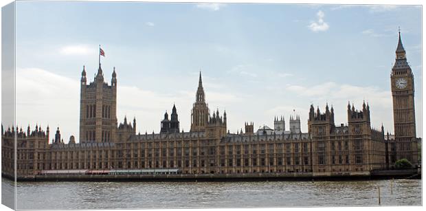 Houses of Parliament Canvas Print by Tony Murtagh