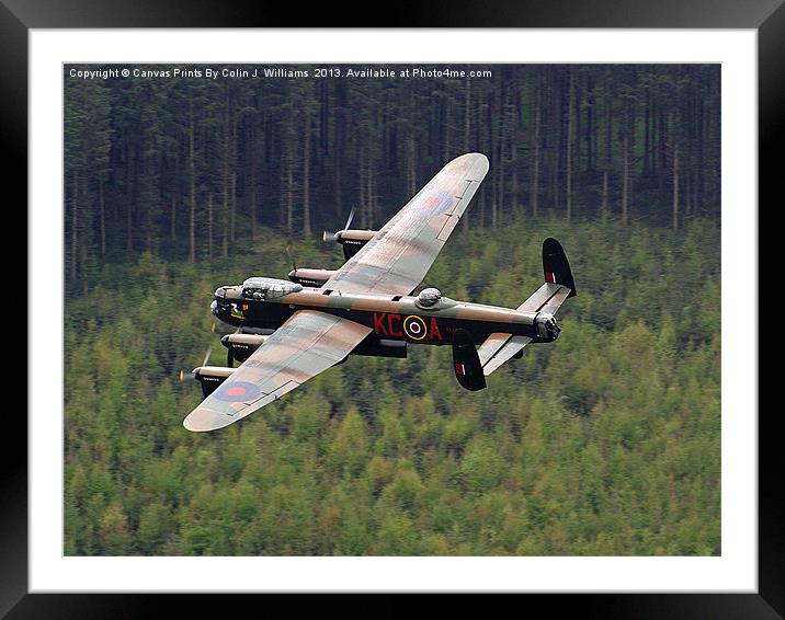 Dambusters 70 Years On - The Derwent Dam 1 Framed Mounted Print by Colin Williams Photography