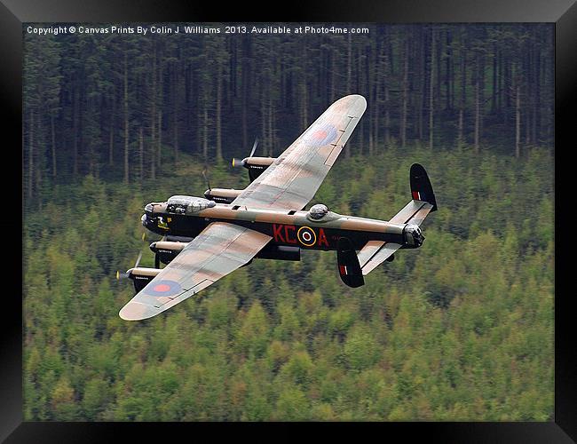 Dambusters 70 Years On - The Derwent Dam 1 Framed Print by Colin Williams Photography