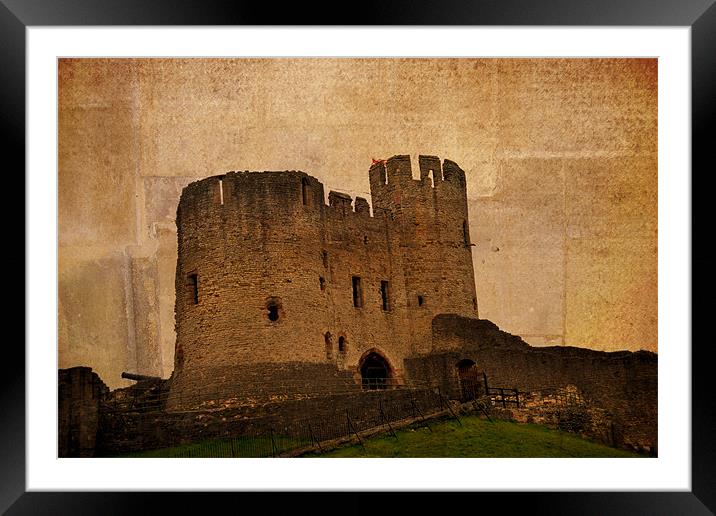 Dudley Castle Framed Mounted Print by Nadeesha Jayamanne