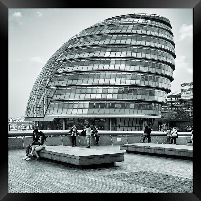 City Hall, London Framed Print by Steve Wilcox