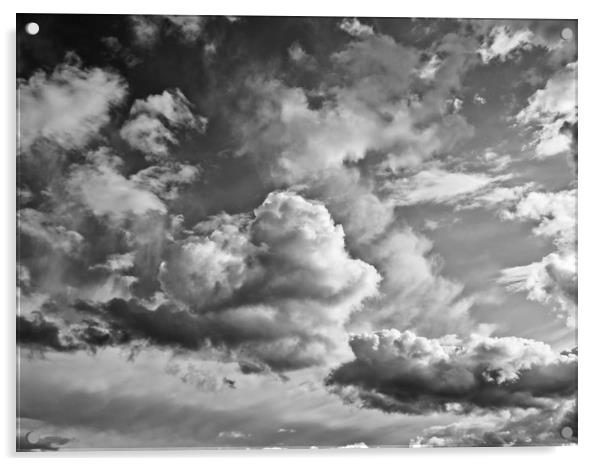 In The Clouds Acrylic by David Pyatt
