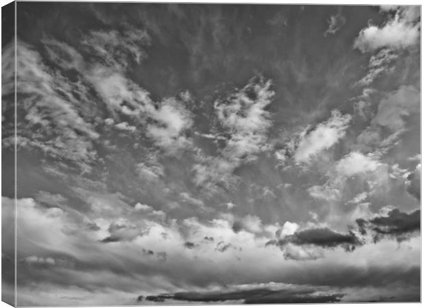 Clouds Canvas Print by David Pyatt
