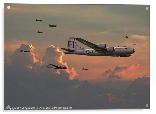 B29 - Korean Conflict Acrylic by Pat Speirs