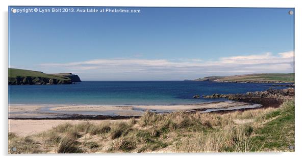 Isles of Shetland Acrylic by Lynn Bolt