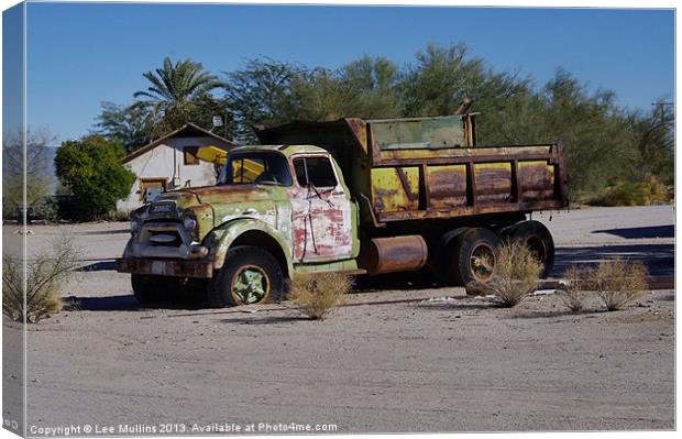Rust in peace. Canvas Print by Lee Mullins