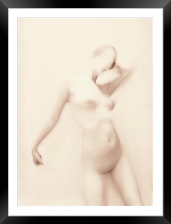 Possessed Framed Mounted Print by Rachel Webb