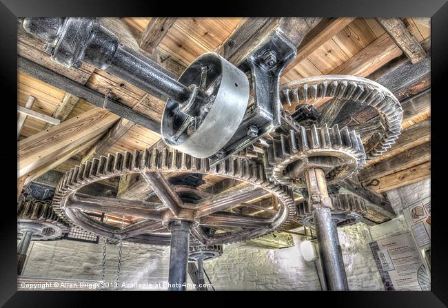 Holgate Windmill 11 Framed Print by Allan Briggs