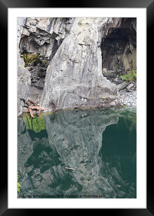  Hodge Close , Copper Mine Framed Mounted Print by Paul Leviston