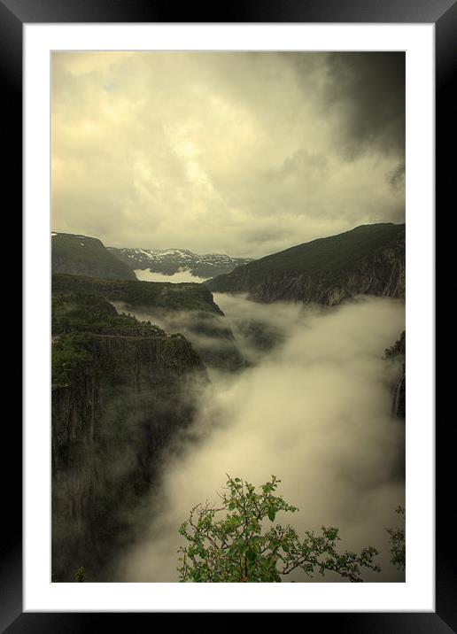 River Valley Framed Mounted Print by Alan Pickersgill