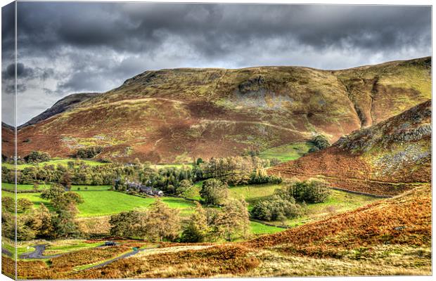 Ulswater Head Canvas Print by David Tyrer