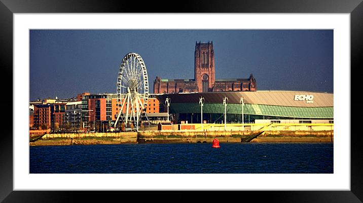 waterfront Framed Mounted Print by sue davies