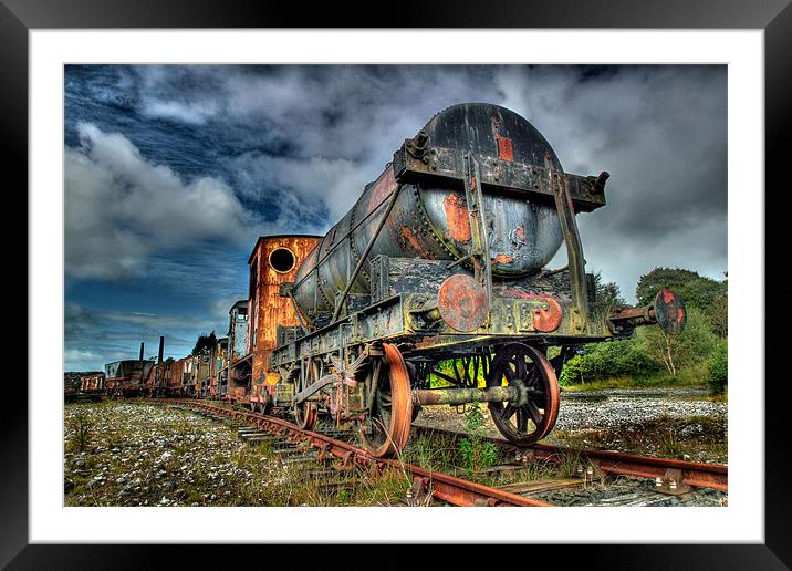 Dunaskin Railway Heritage Centre, Ayrshire Framed Mounted Print by Donald Parsons