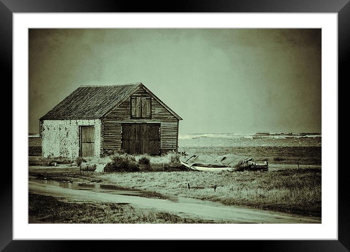 The old coal store! Framed Mounted Print by Gary Pearson