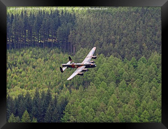Dambusters 70 Years On - The Derwent Dam 2 Framed Print by Colin Williams Photography