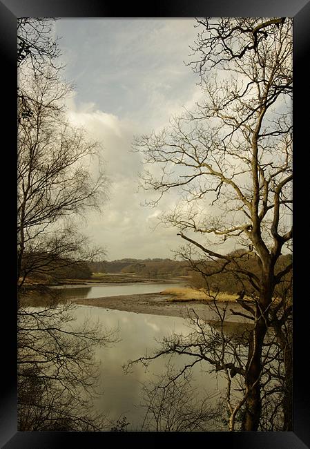 The Hamble from Curbrudge Framed Print by Alan Pickersgill