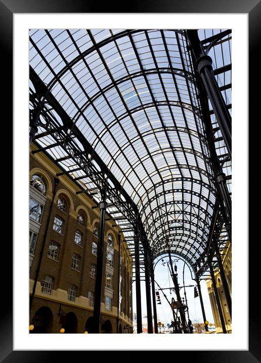 Hays Galleria London Framed Mounted Print by David Pyatt