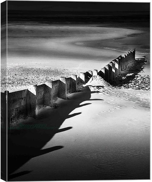 waiting for the tide Canvas Print by iain bramwell
