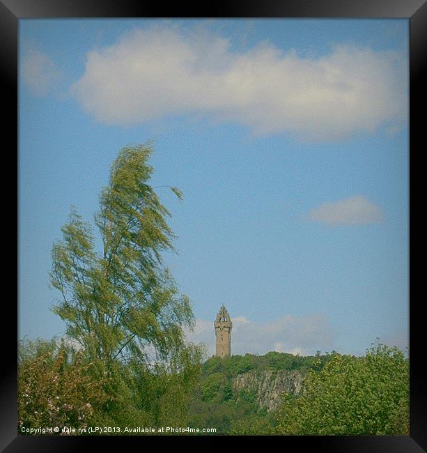 wallace monument4 Framed Print by dale rys (LP)