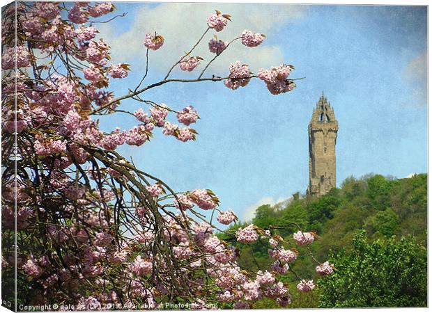 wallace monument5 Canvas Print by dale rys (LP)