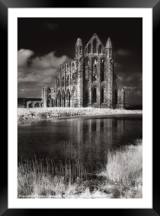 Whitby Abbey Framed Mounted Print by Graham Moore