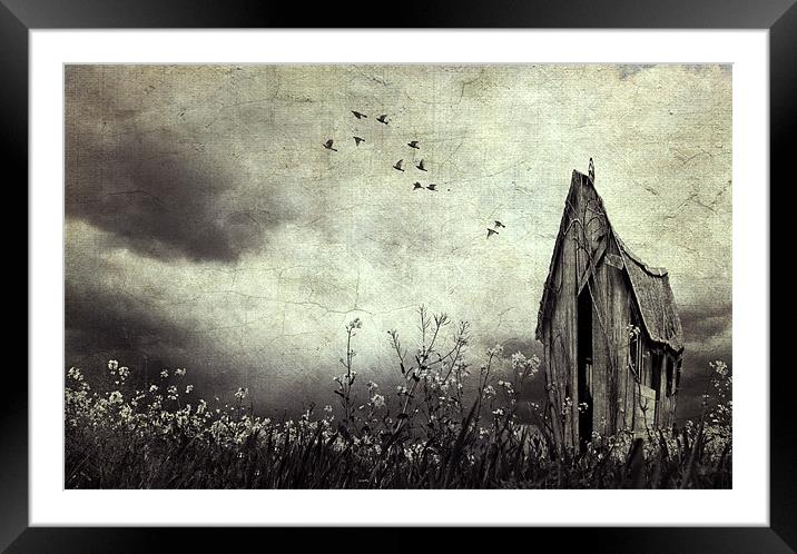 The Witches House Framed Mounted Print by Dawn Cox