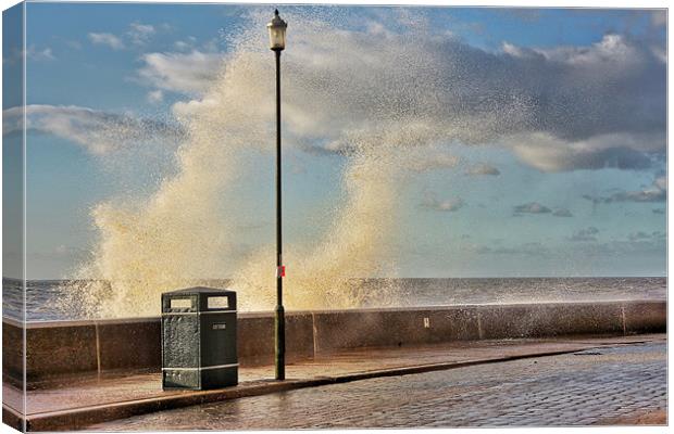 Wave on a high! Canvas Print by Gary Pearson
