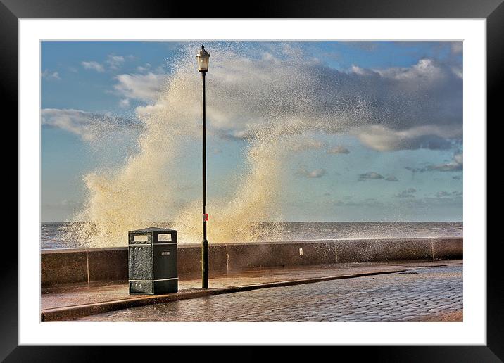 Wave on a high! Framed Mounted Print by Gary Pearson