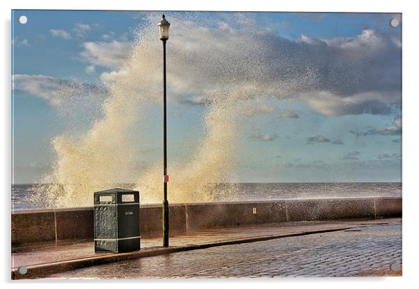 Wave on a high! Acrylic by Gary Pearson