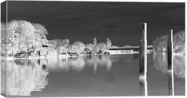 Walton-On-Thames Canvas Print by Clive Eariss