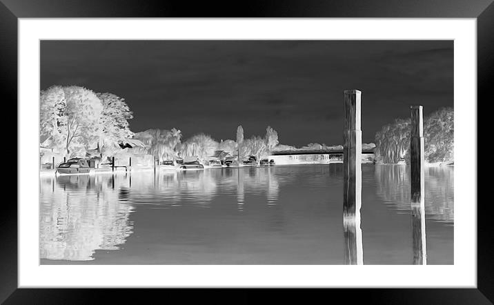 Walton-On-Thames Framed Mounted Print by Clive Eariss