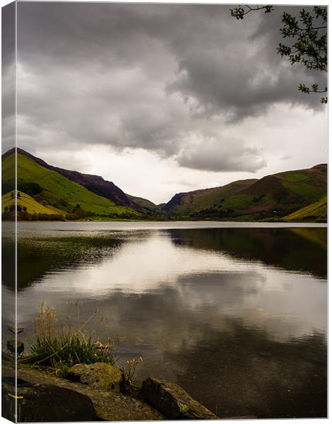 Talyllyn Lake, Snowdonia, Wales, UK Canvas Print by Mark Llewellyn