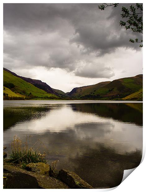 Talyllyn Lake, Snowdonia, Wales, UK Print by Mark Llewellyn