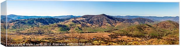 The Valley of Tallangatta Canvas Print by Mark Lucey