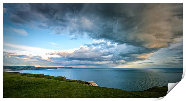 View down the south of the Island Print by Ian Johnston  LRPS