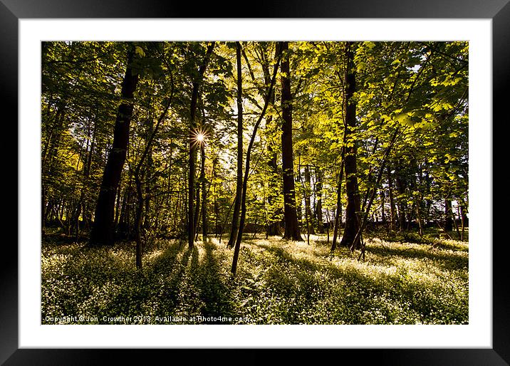 Morning Sun Framed Mounted Print by Jon  Crowther