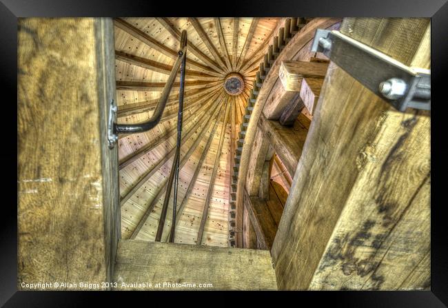 Holgate Windmill 27 Framed Print by Allan Briggs