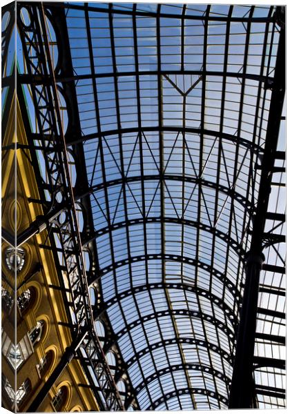 Hays Galleria London Canvas Print by David Pyatt