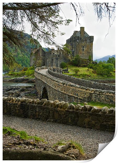 Eilean Donan Castle Scotland Print by Jacqi Elmslie
