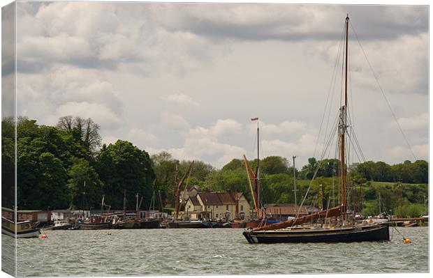 Pin Mill Canvas Print by Gary Eason