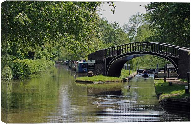 Oxford Canal Terminus Canvas Print by Tony Murtagh