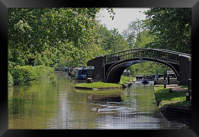 Oxford Canal Terminus Framed Print by Tony Murtagh