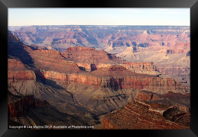 The Grand Canyon Framed Print by Lee Mullins